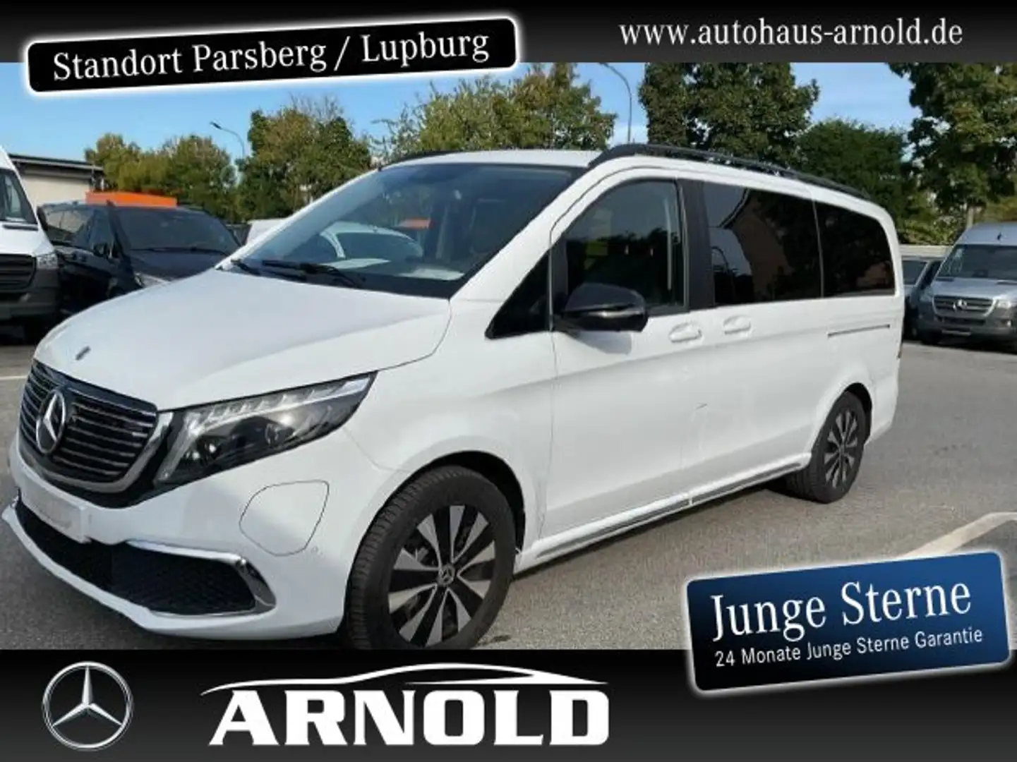 Mercedes-Benz EQV 250 EQV 250 Lang Navi Pano 360° LED ILS Tisch-P. SHZ Weiß - 1