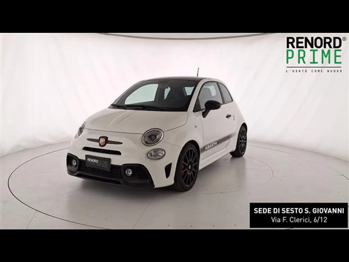 Abarth 595 1.4 T-Jet 180cv esseesse Bianco - 1