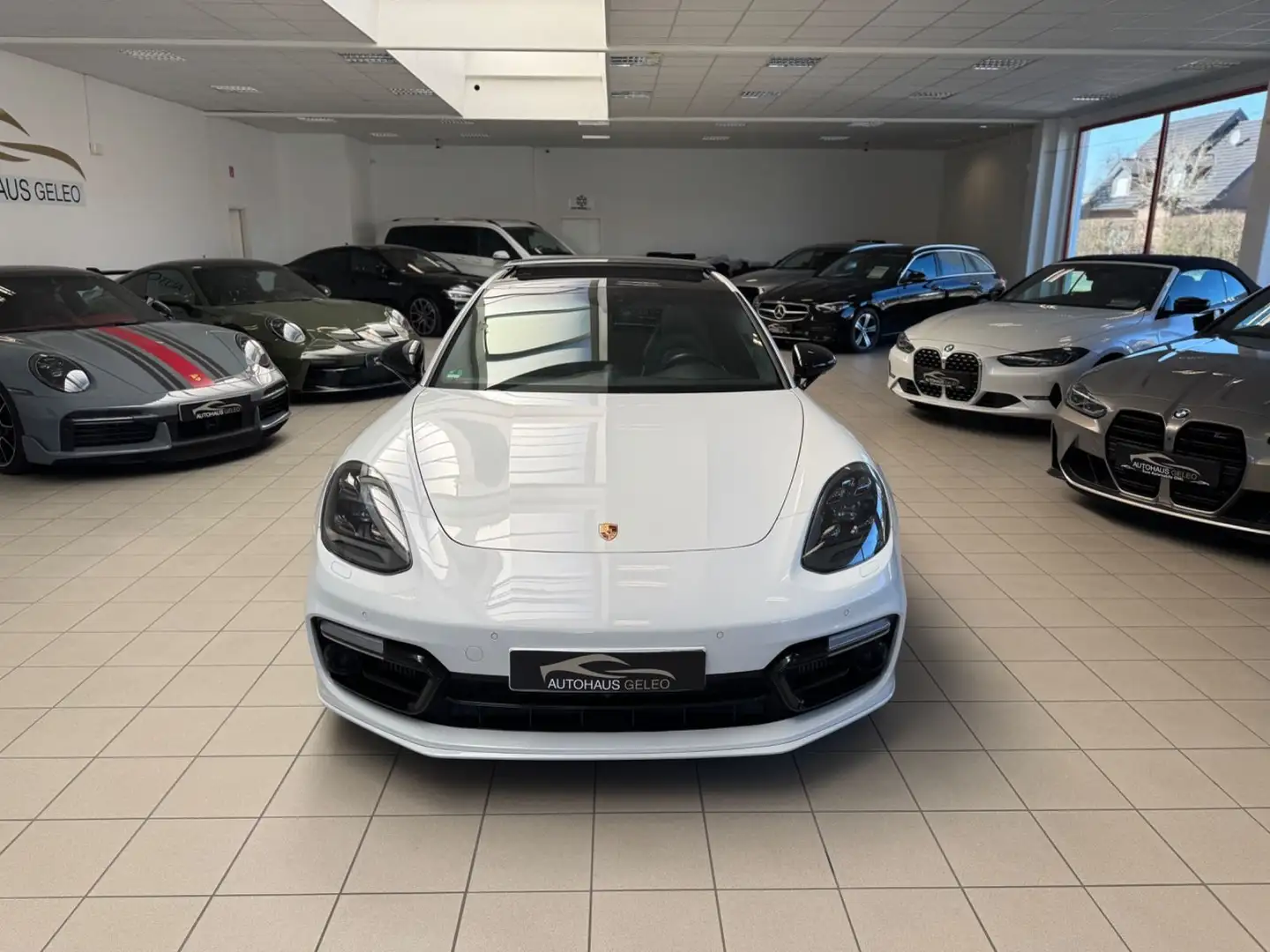 Porsche Panamera Turbo S/E-Hybr/PANO/360°-KAM/BURM/ Blanc - 2