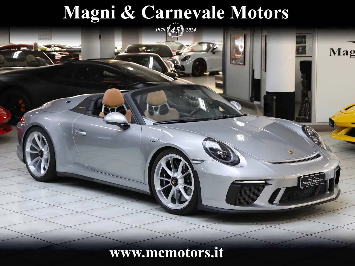 Porsche 911 991 SPEEDSTER|1/1948|HERITAGE DESIGN|LIFT|CHRONO| Argento - 1
