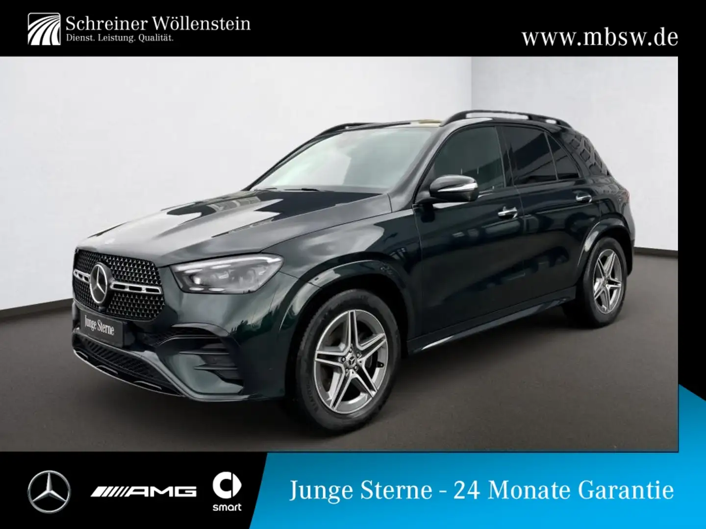 Mercedes-Benz GLE 300 d 4M AMG*7-SITZE*AIR*AHK*BURME*360*Night Verde - 1