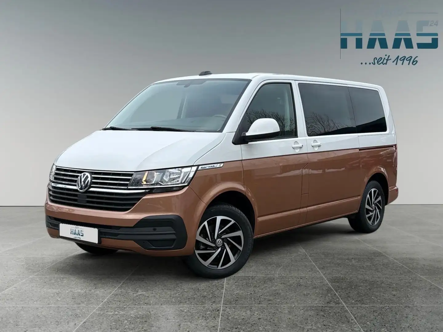 Volkswagen T6 Multivan T6.1 Multivan Comfortl. 2.0 TDI DSG -APP*AHK*3xK Weiß - 1