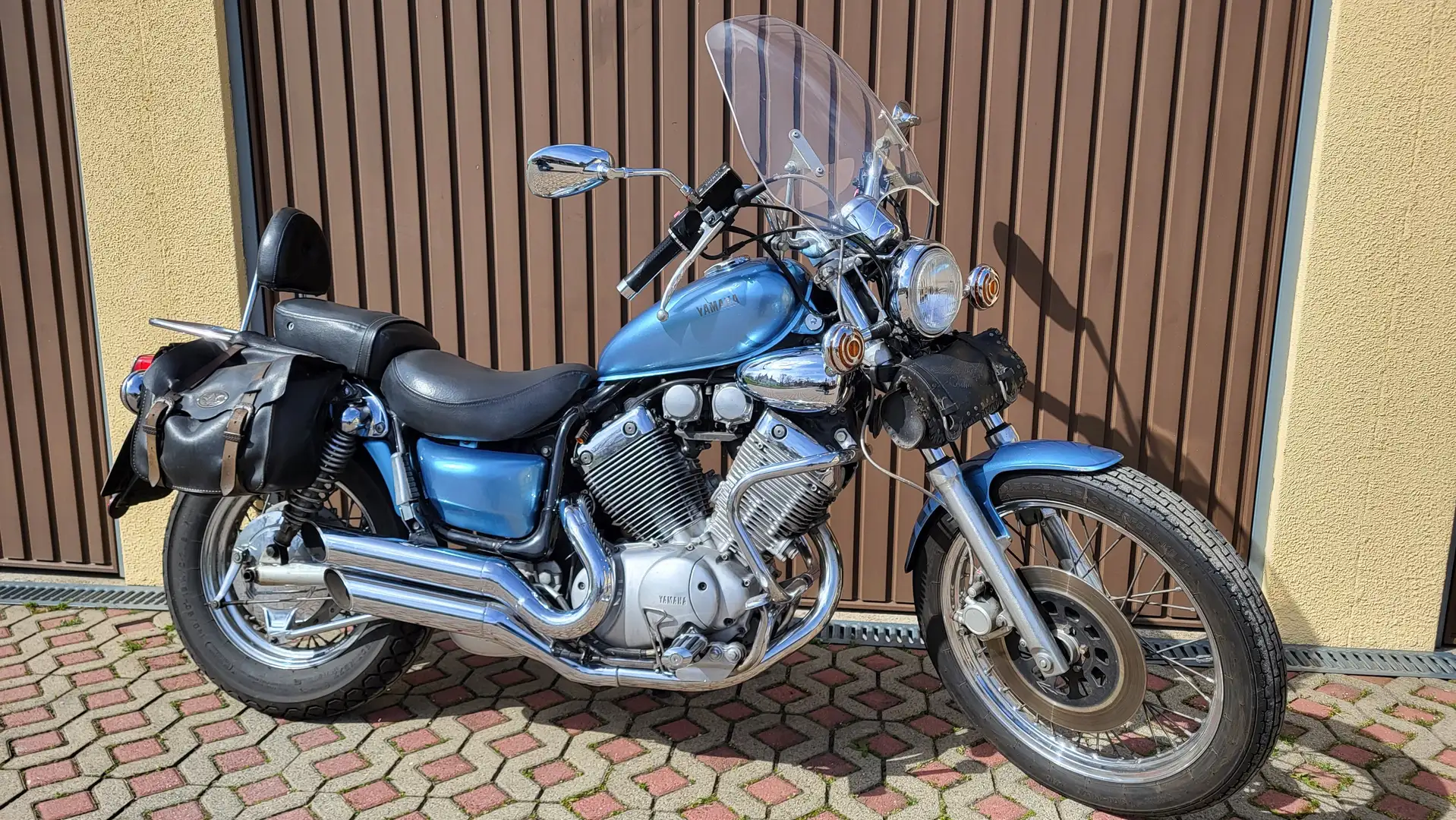 Yamaha XV 535 Virago Bleu - 1