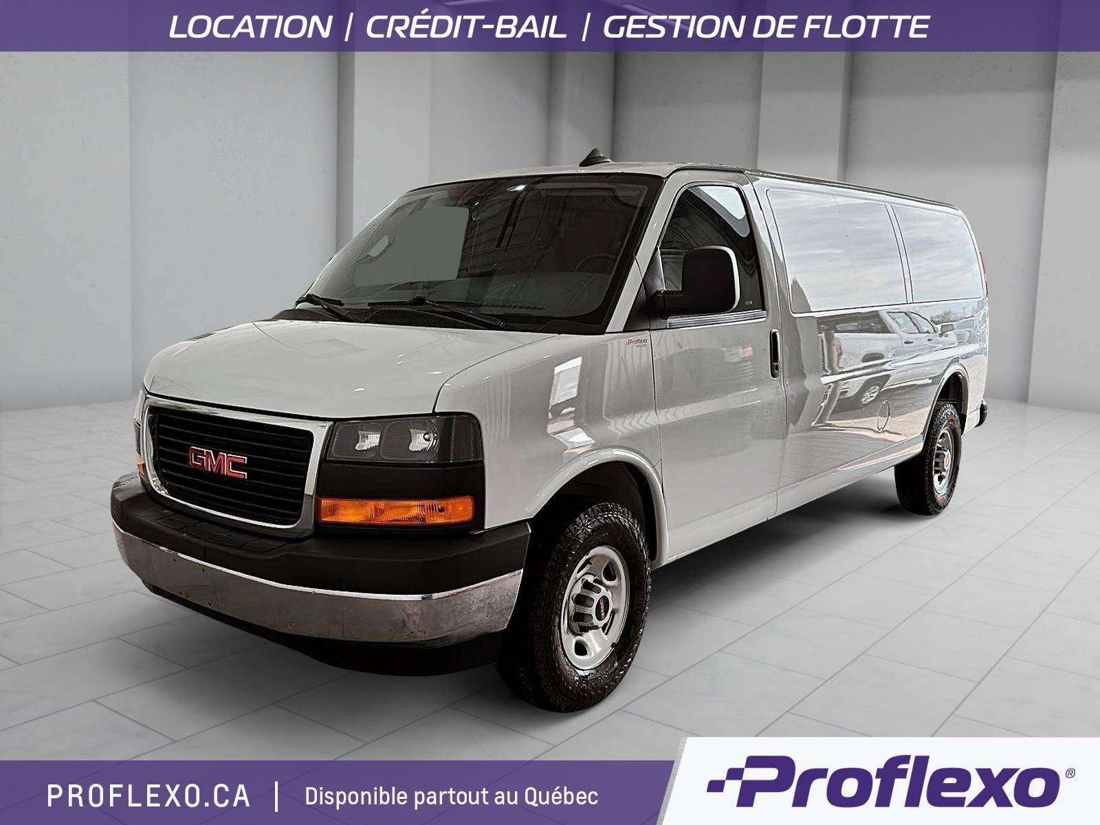 White 2025 GMC Savana Cargo Van Rear-Wheel Drive Automatic