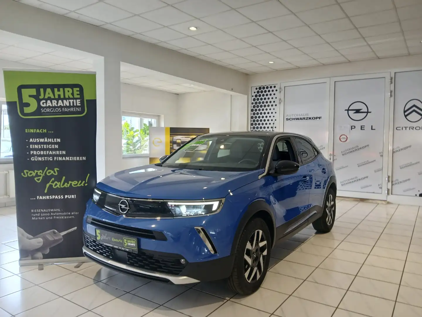 Opel Mokka 1.2T Navi,Sitzheizung,Rückfahrkamera Blu/Azzurro - 2