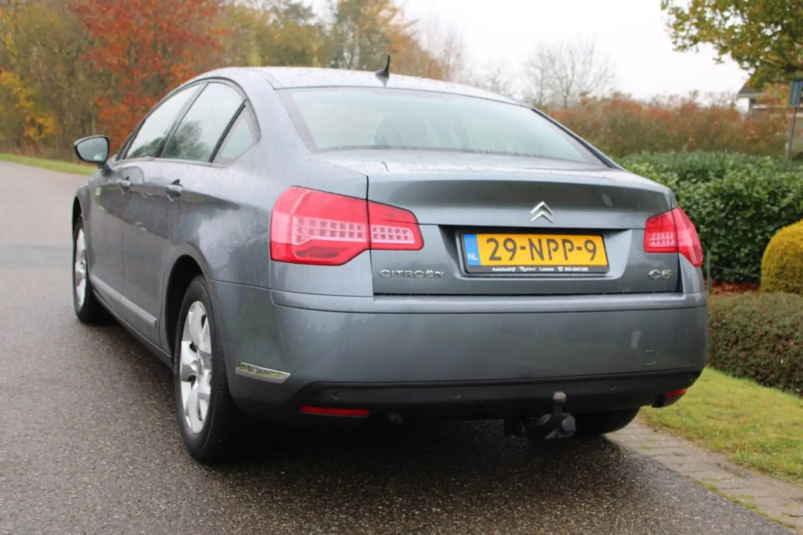 Citroen C5 1.6 156pk Business ECC/cruise/navi/half leer/PDC/T Grijs - 2