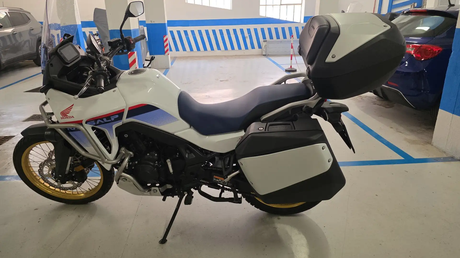 Honda XL 750 Transalp Albastru - 2