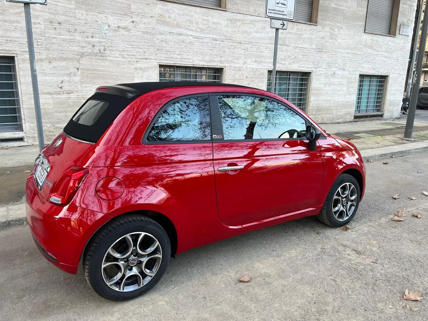 Fiat 500C 500C 1.0 hybrid Cult 70cv Rosso - 2