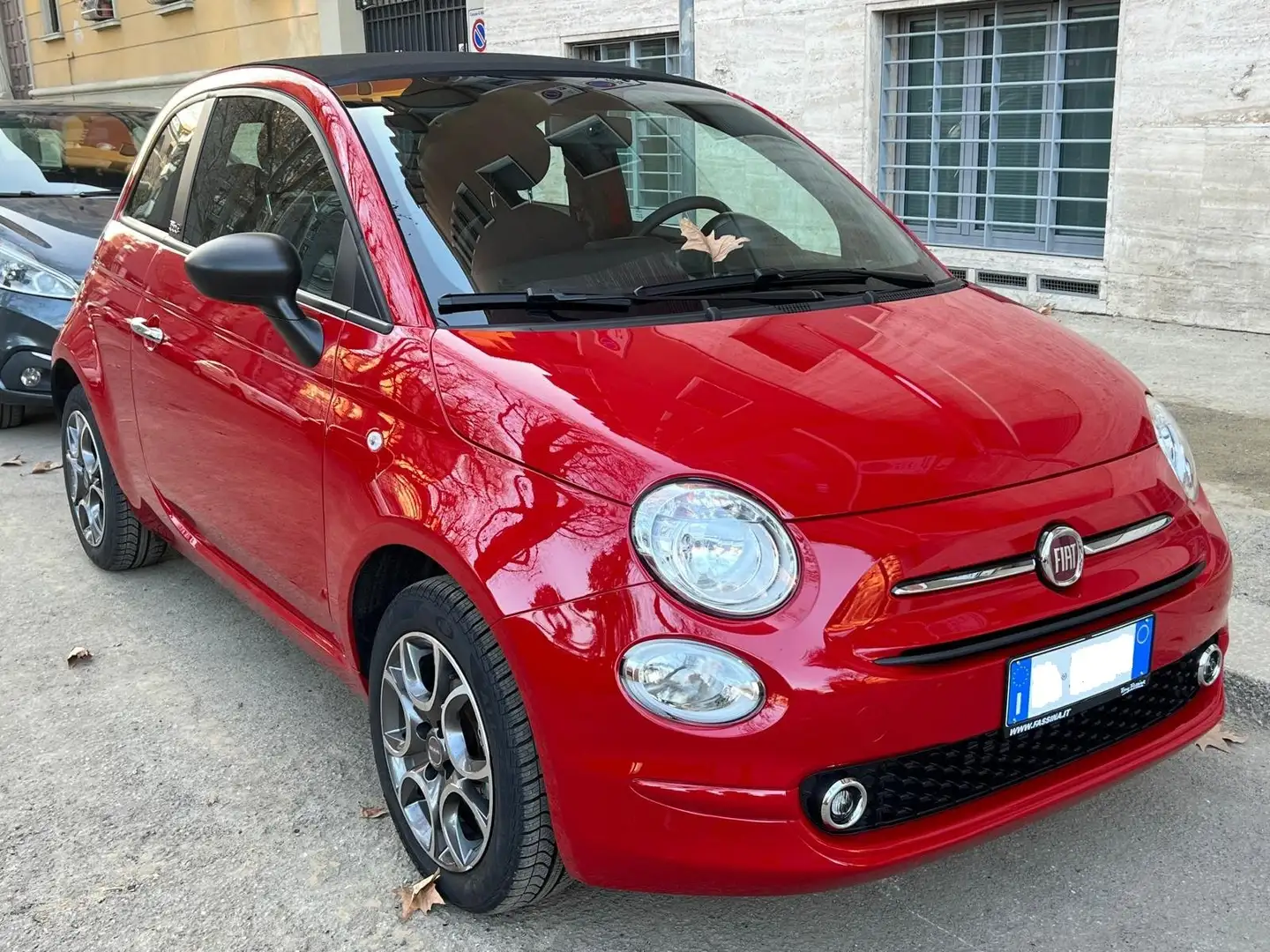 Fiat 500C 500C 1.0 hybrid Cult 70cv Rosso - 1