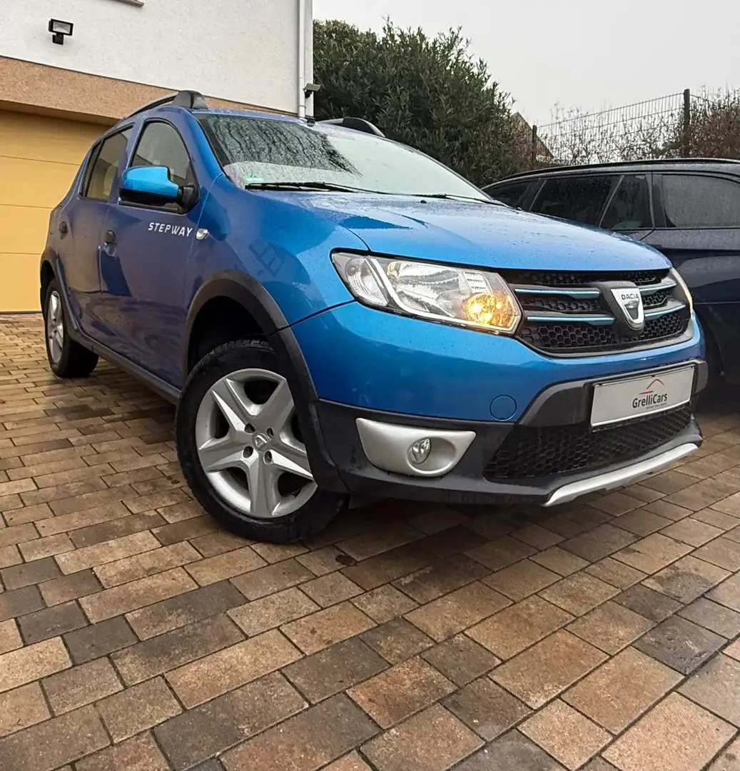 Dacia Sandero II Stepway Prestige°LEDER°AHK°NAVI Blau - 2