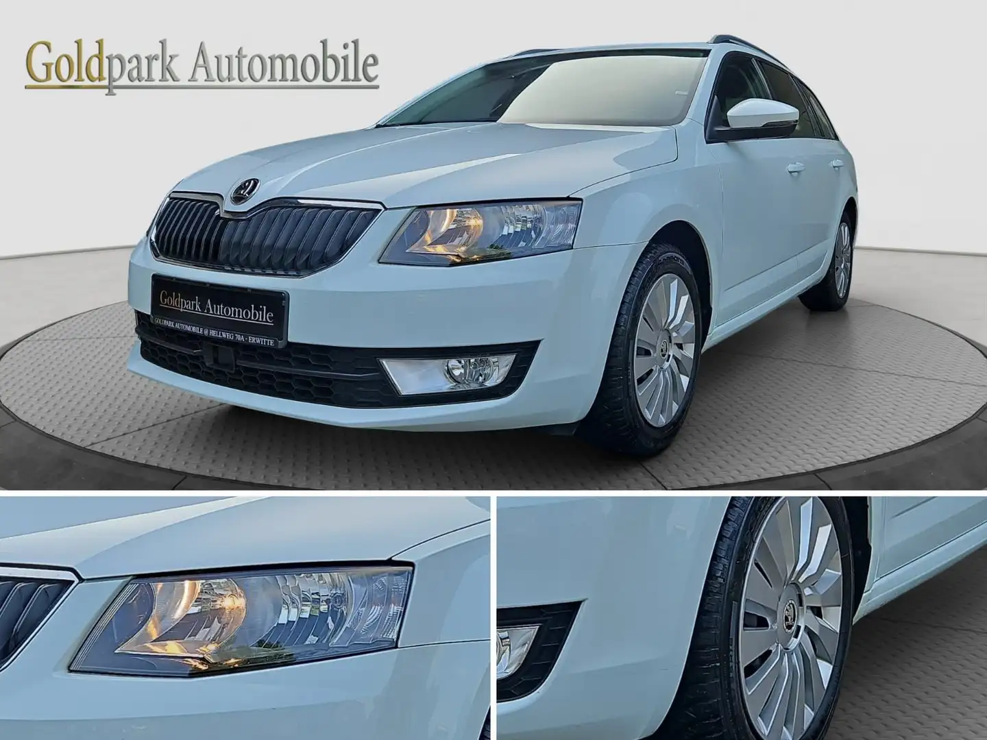 Skoda Octavia Combi Ambition/1.HAND/GARANTIE 12M! Blanc - 1