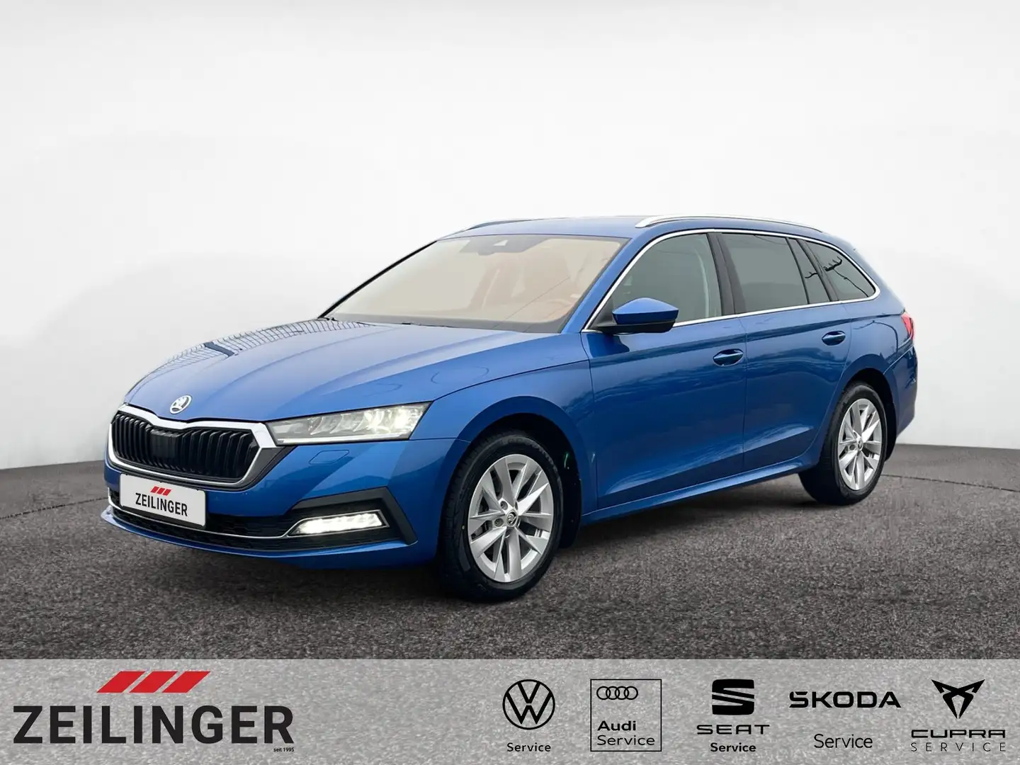 Skoda Octavia Combi Style eTSI DSG|NAVI|ACC|eHECK|KAM| Blau - 1