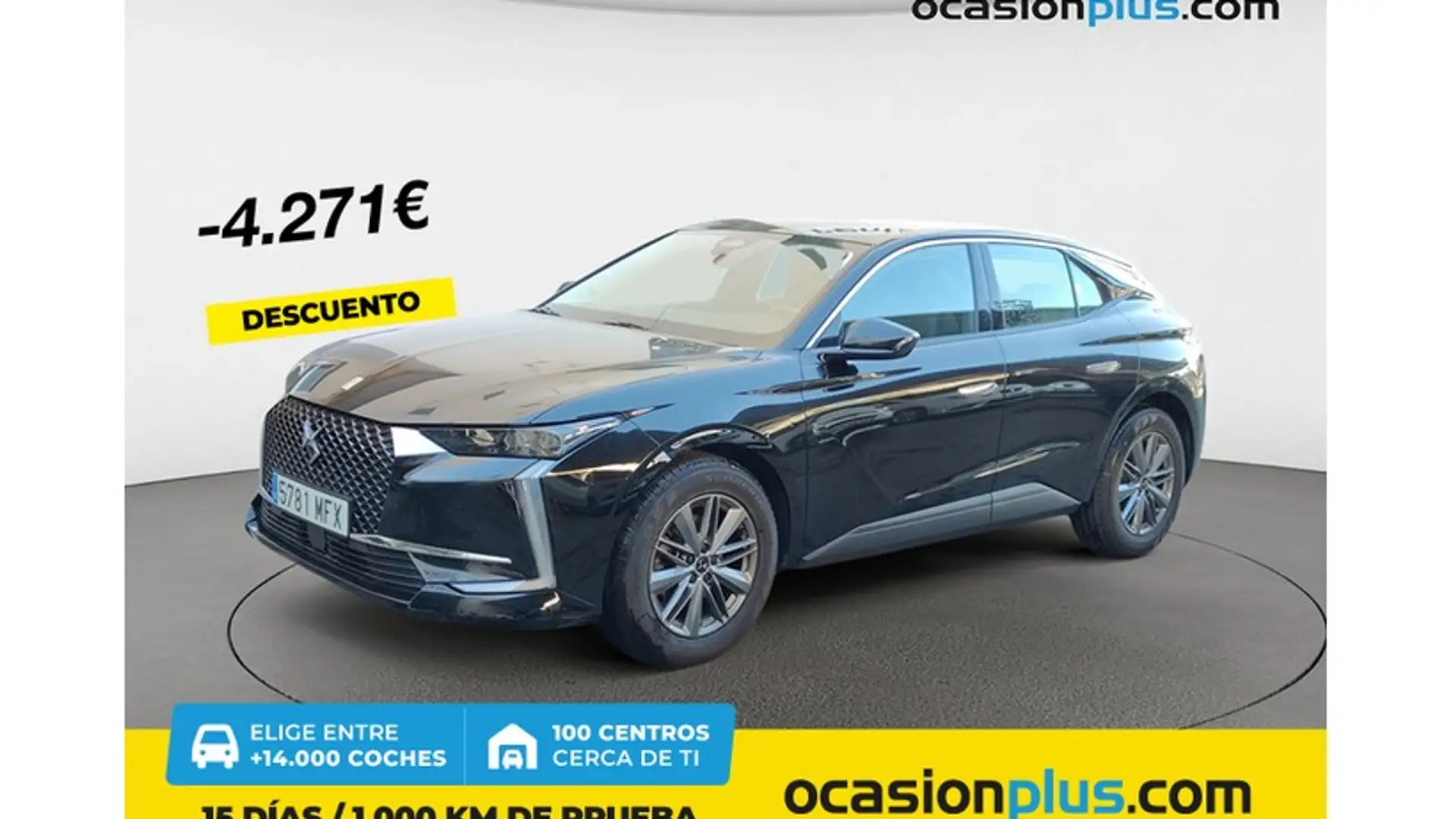 DS Automobiles DS 4 1.2 PureTech Bastille Aut. 130 Zwart - 1