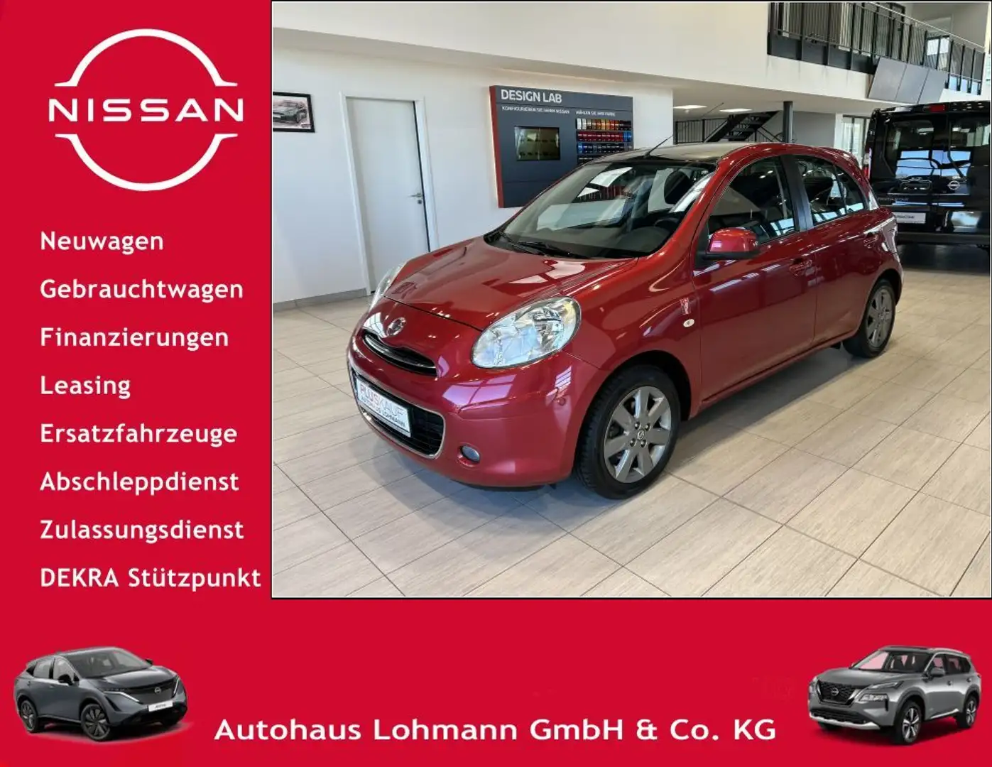 Nissan Micra 1.2 DIG-S ELLE Bluetooth Rot - 1