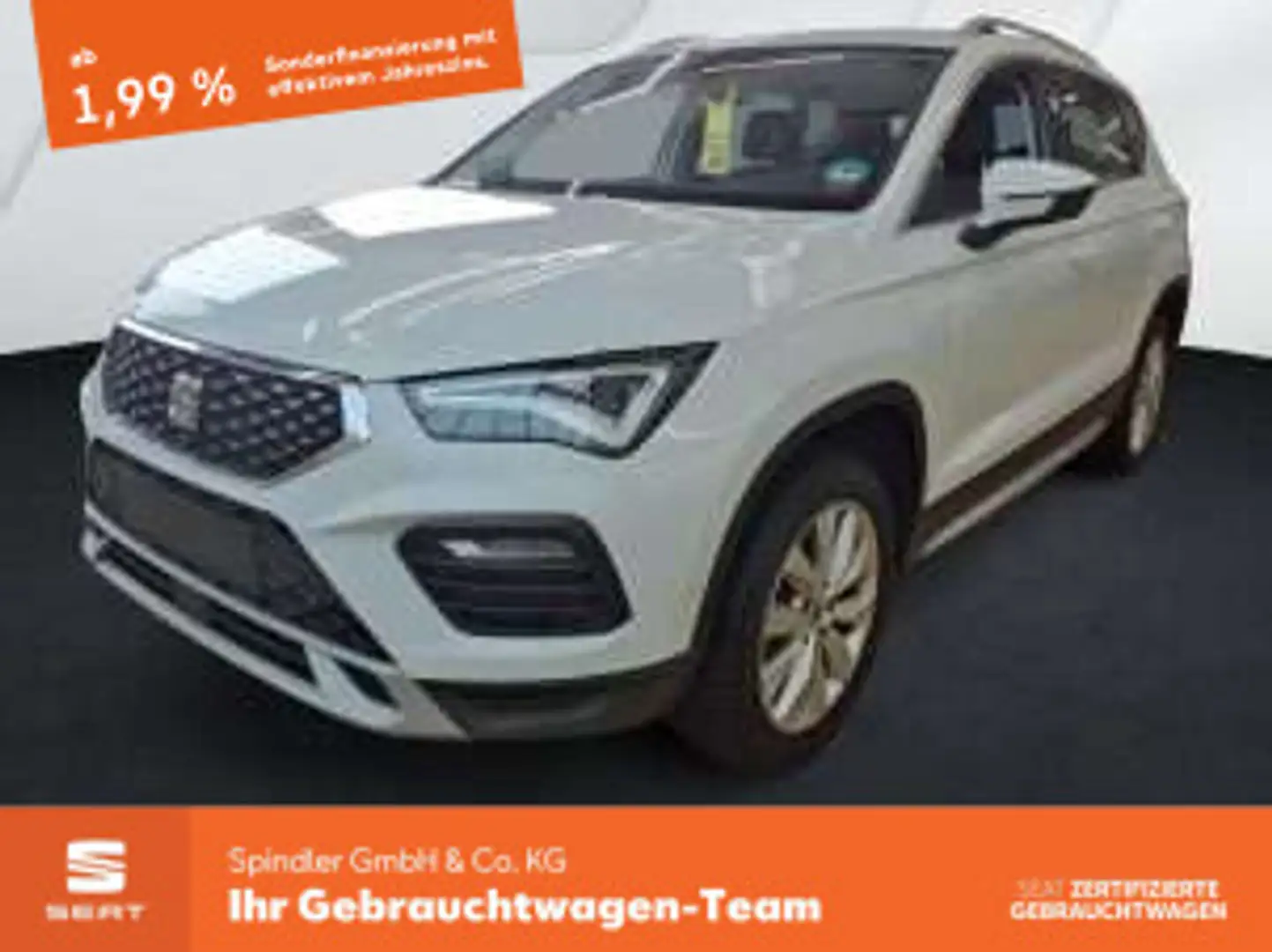 SEAT Ateca Xperience 1.5 TSI DSG/ AHK, LED, ACC, NAvi Weiß - 1