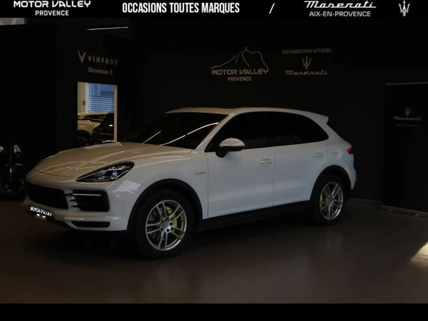 Porsche Cayenne 3.0 V6 462ch E-Hybrid Blanc - 2