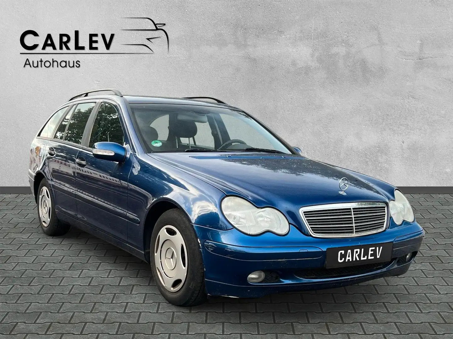 Mercedes-Benz C 180 T-Modell Automatik TÜV neu Insp. neu Blau - 1