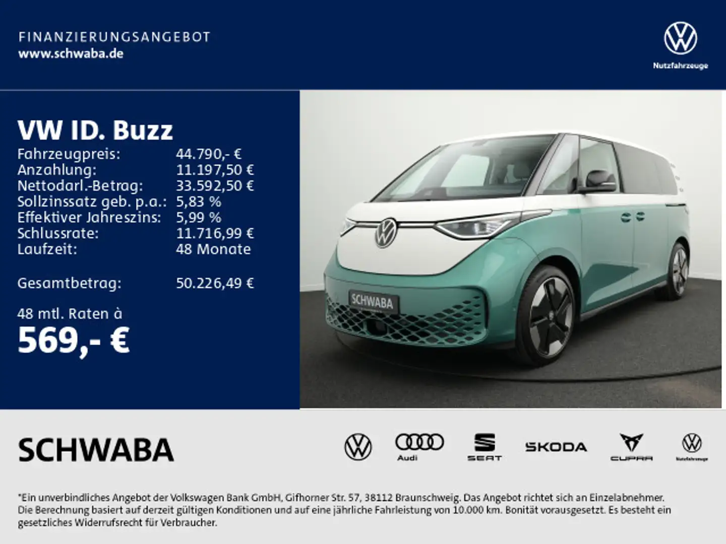 Volkswagen ID. Buzz ID.Buzz Pro Vert - 1