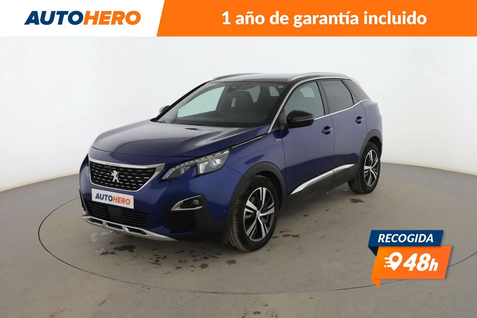 Peugeot 3008 1.5 Blue-HDi GT Line Azul - 1