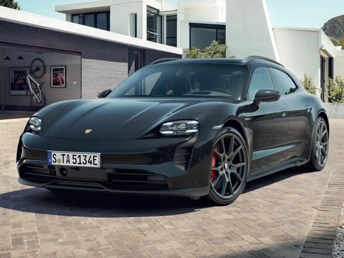 Porsche Taycan GTS Sport Turismo | ACHTERASBEST | PASSENG DISP Noir - 1