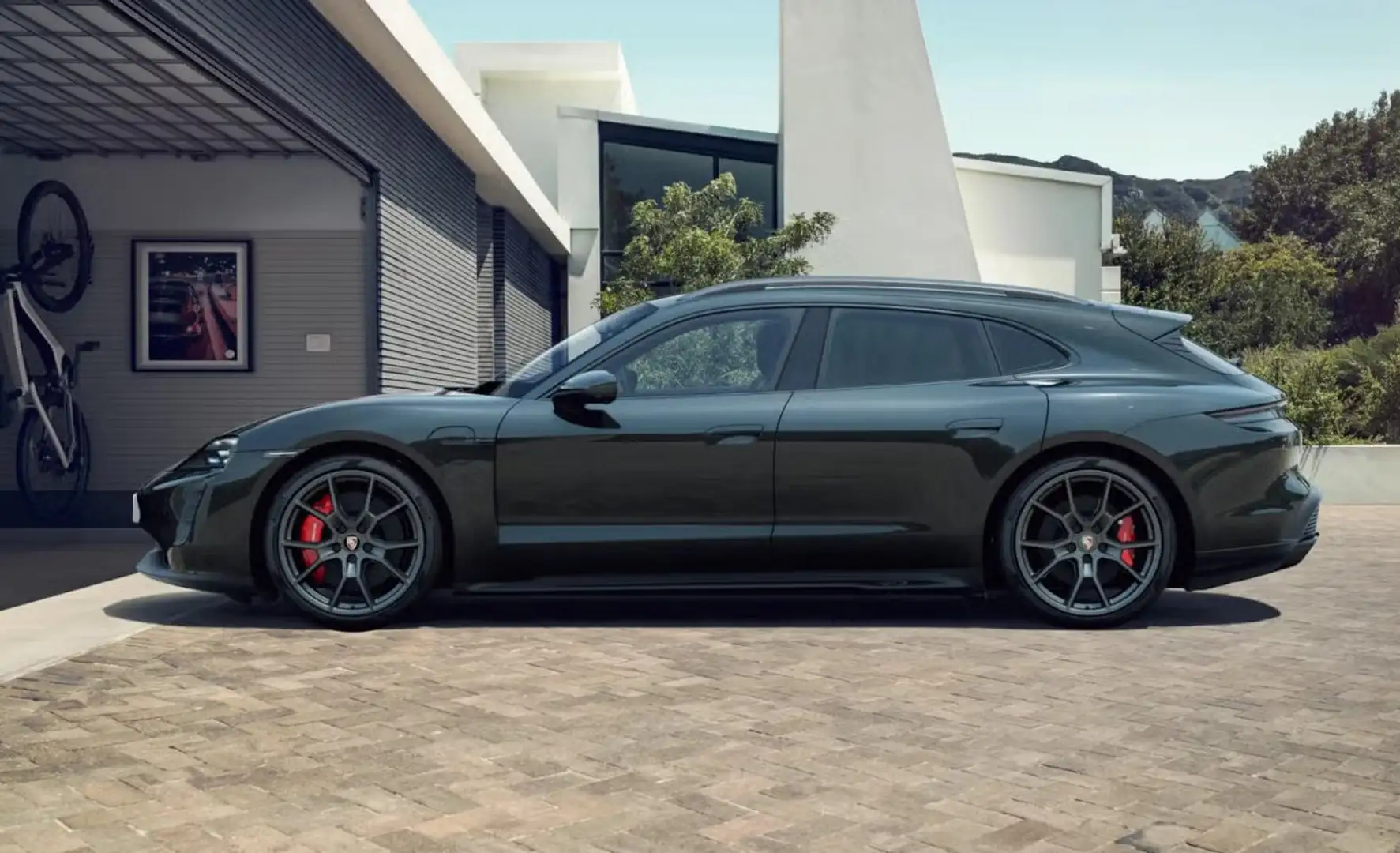 Porsche Taycan GTS Sport Turismo | ACHTERASBEST | PASSENG DISP Noir - 2