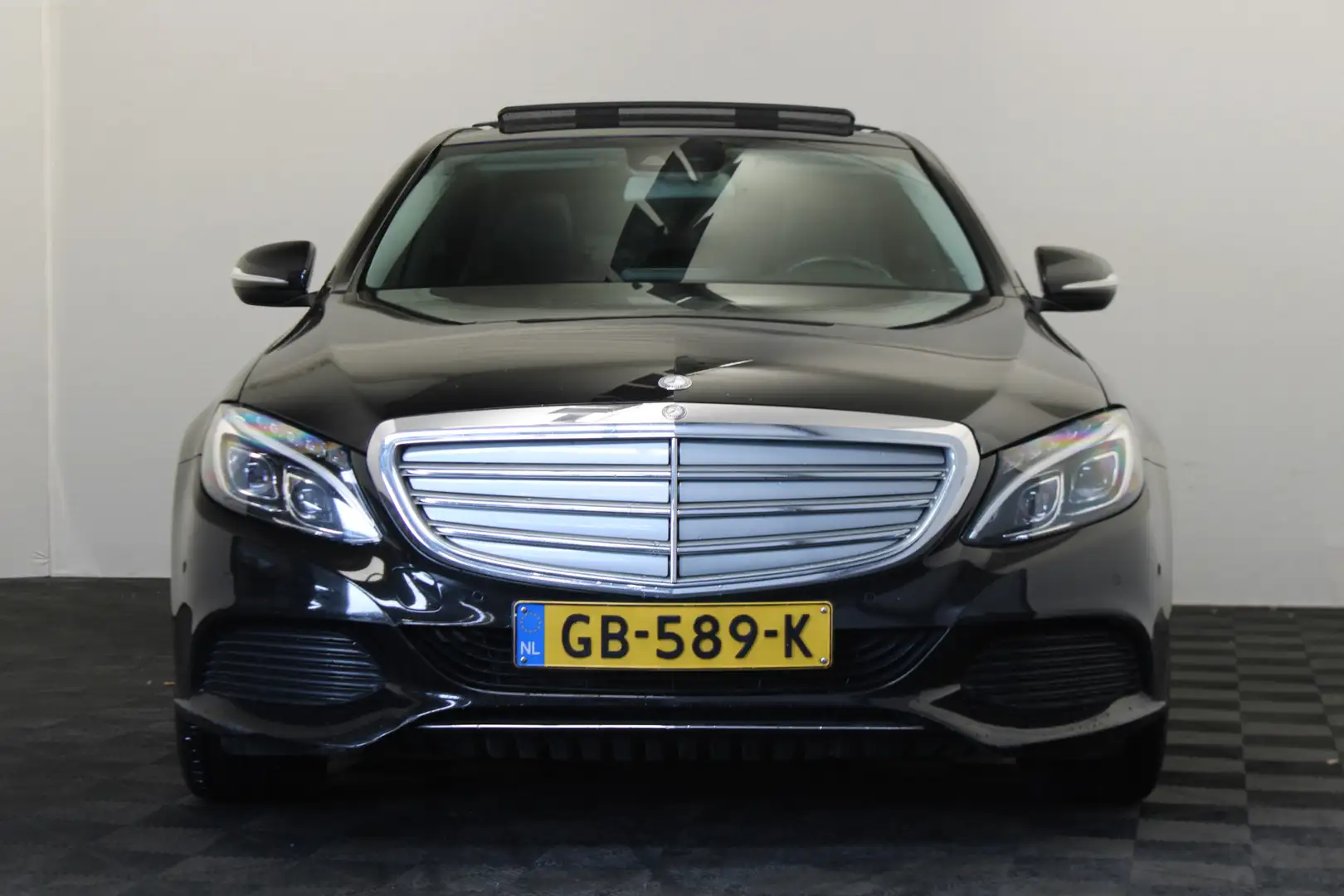 Mercedes-Benz C 350 e Lease Edition |Pano|Leder| Zwart - 2