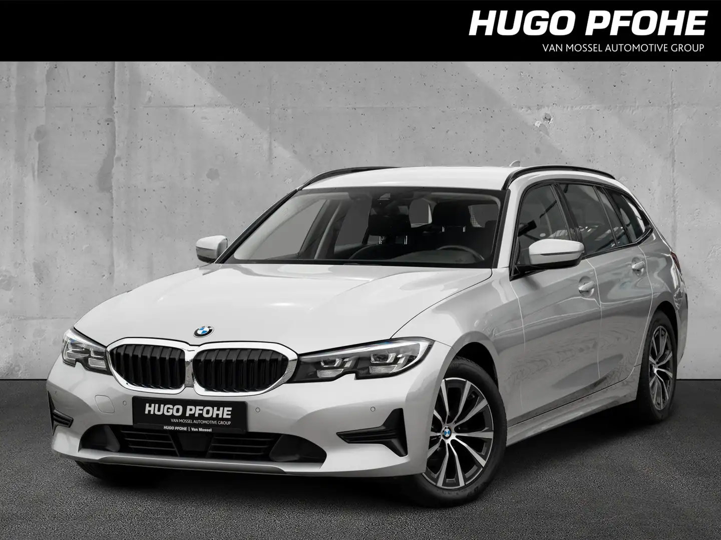 BMW 318 d Advantage. Navi Prof. ACC. Alarm Plateado - 1