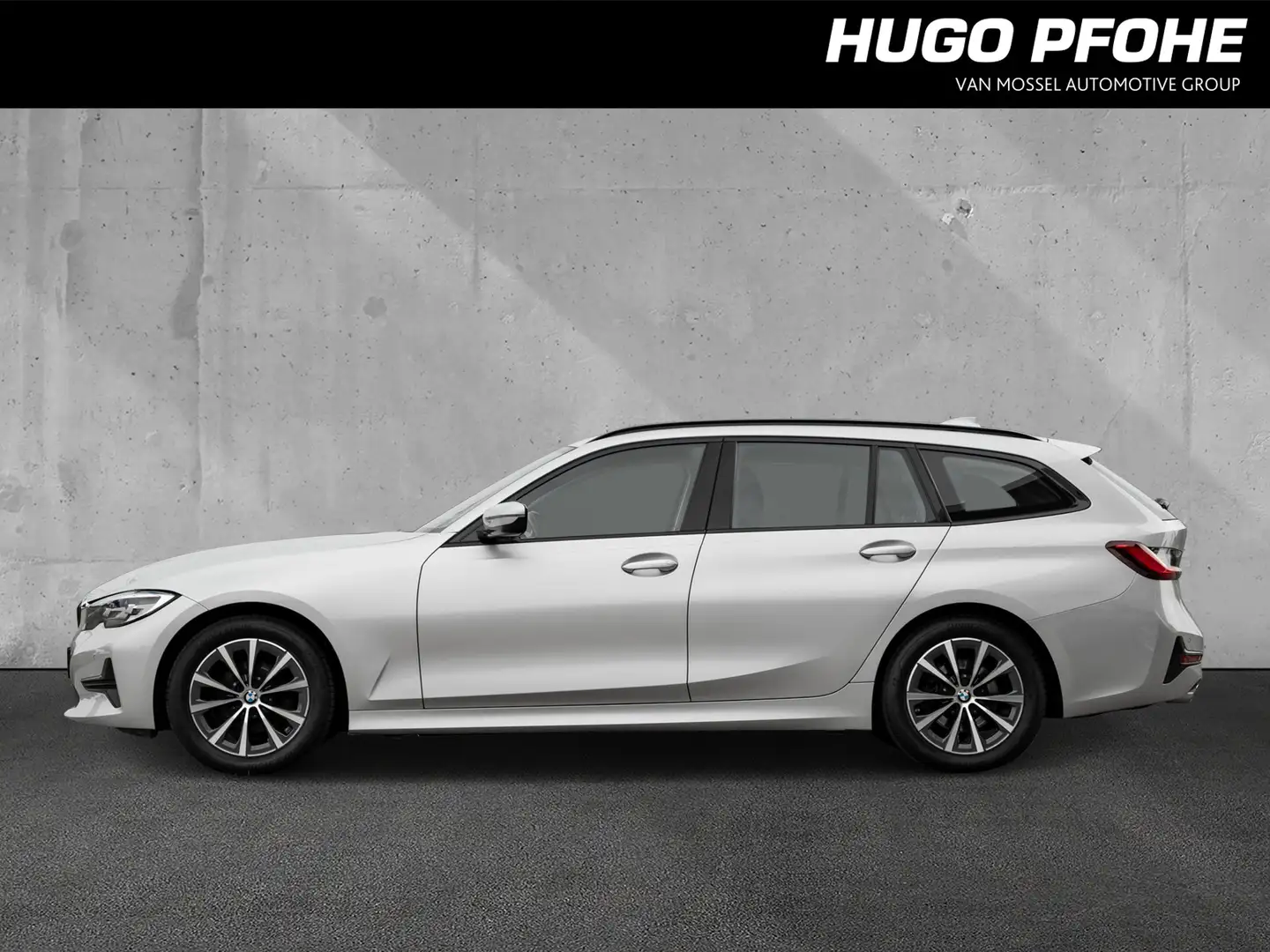 BMW 318 d Advantage. Navi Prof. ACC. Alarm Plateado - 2