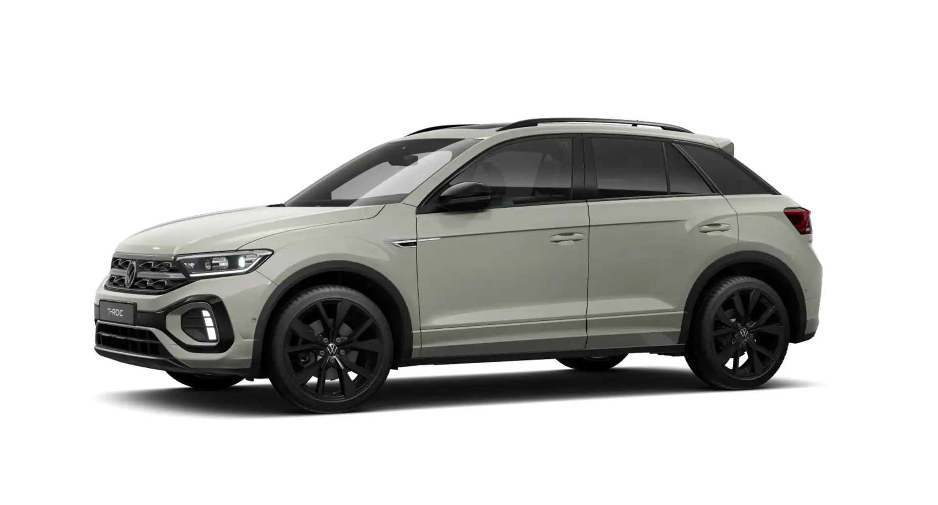 Volkswagen T-Roc T-Roc 1.5 TSI DSG R-Line Black Ed.+PANORAMA+CAM+ Grijs - 2