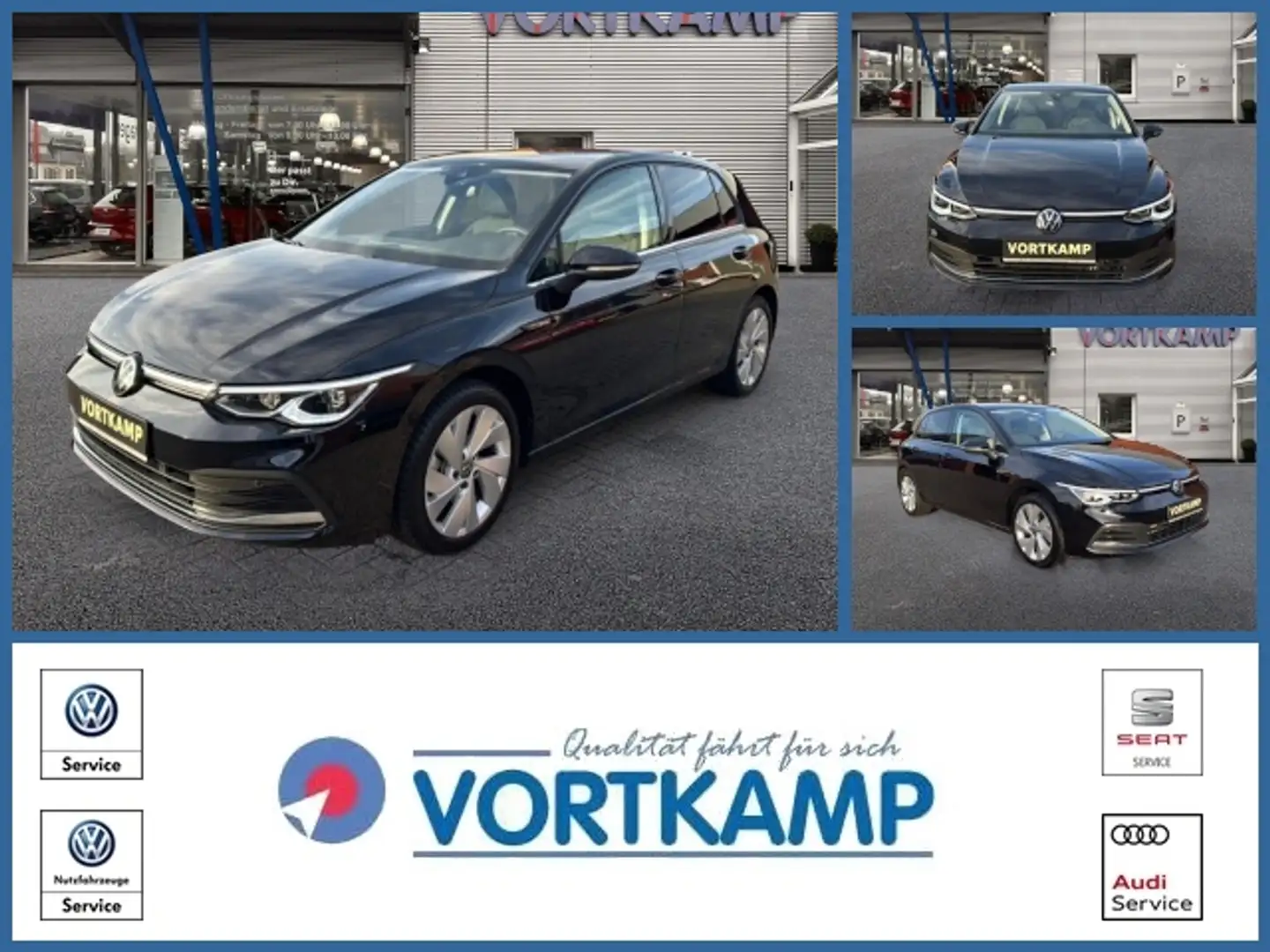 Volkswagen Golf VIII Lim. Style Winterpaket/Licht&Sicht Noir - 1