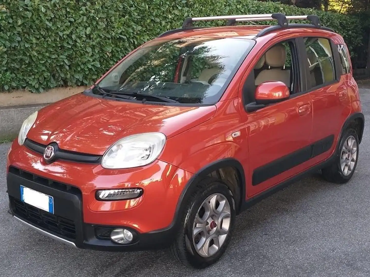 Fiat Panda Panda 1.3 mjt 16v 4x4 75cv Ok Neo-Patentati Rosso - 1