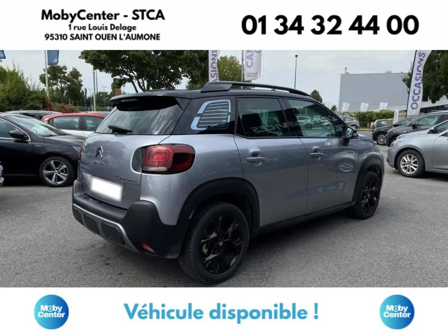 Citroen C3 Aircross 1.2 PureTech 110ch S\u0026S MAX Gris - 2