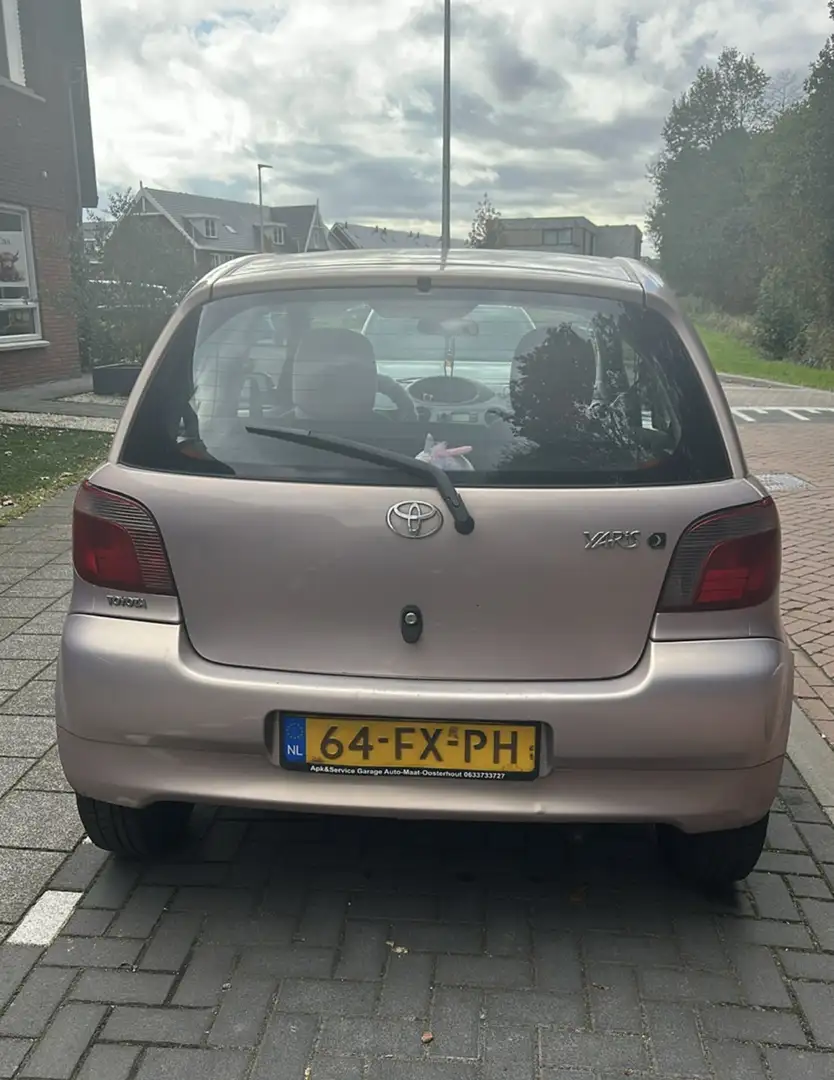 Toyota Yaris 1.0-16V VVT-i Terra Фіолетовий - 1