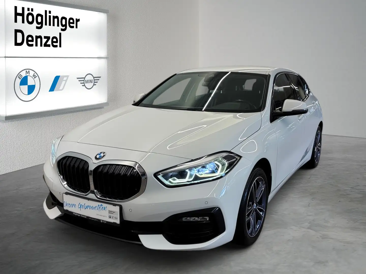 BMW 118 d Weiß - 1