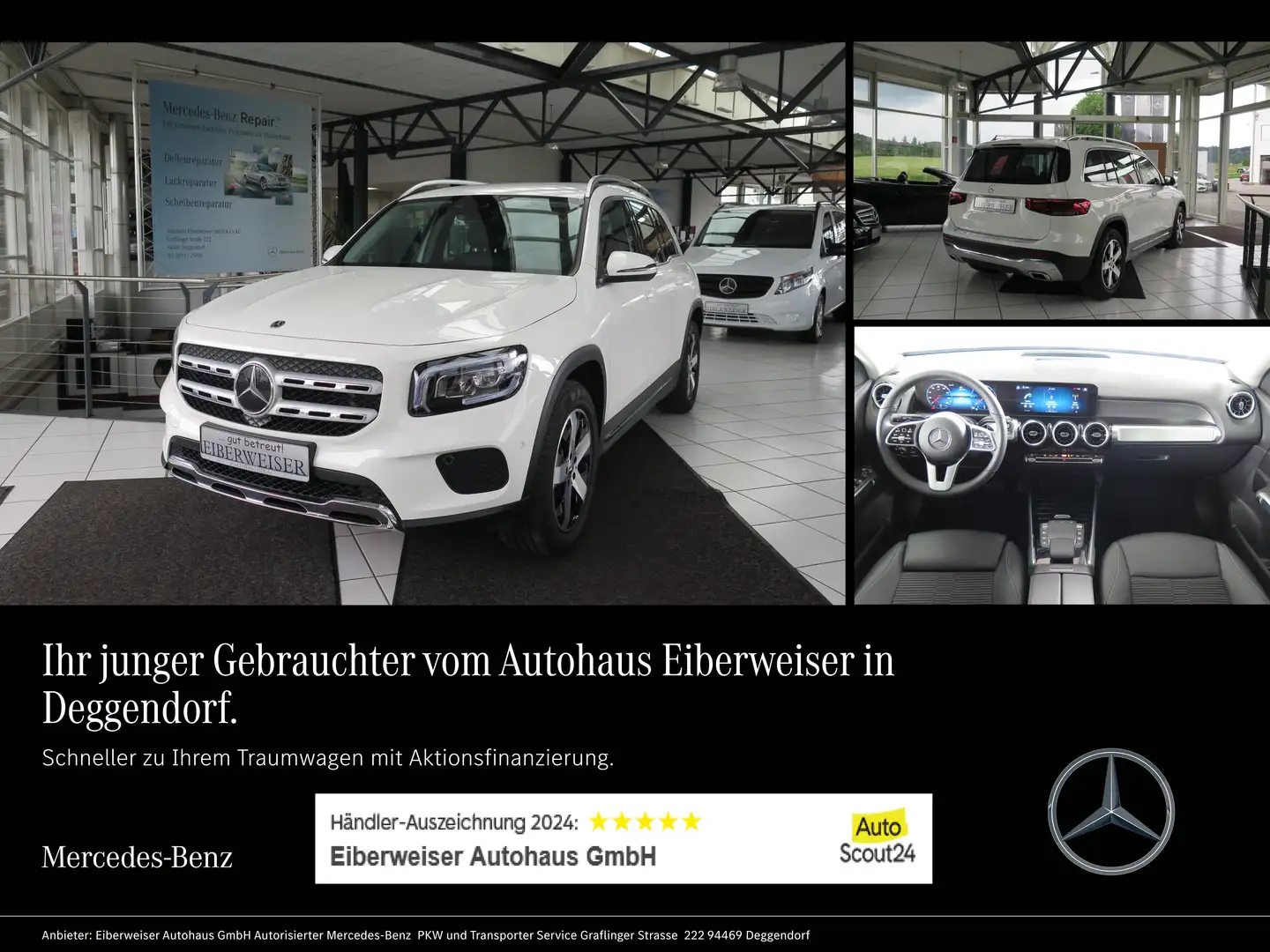 Mercedes-Benz GLB 200 d 8G-DCT LED Kamera DAB AUGMENTED REALITY Blanc - 1