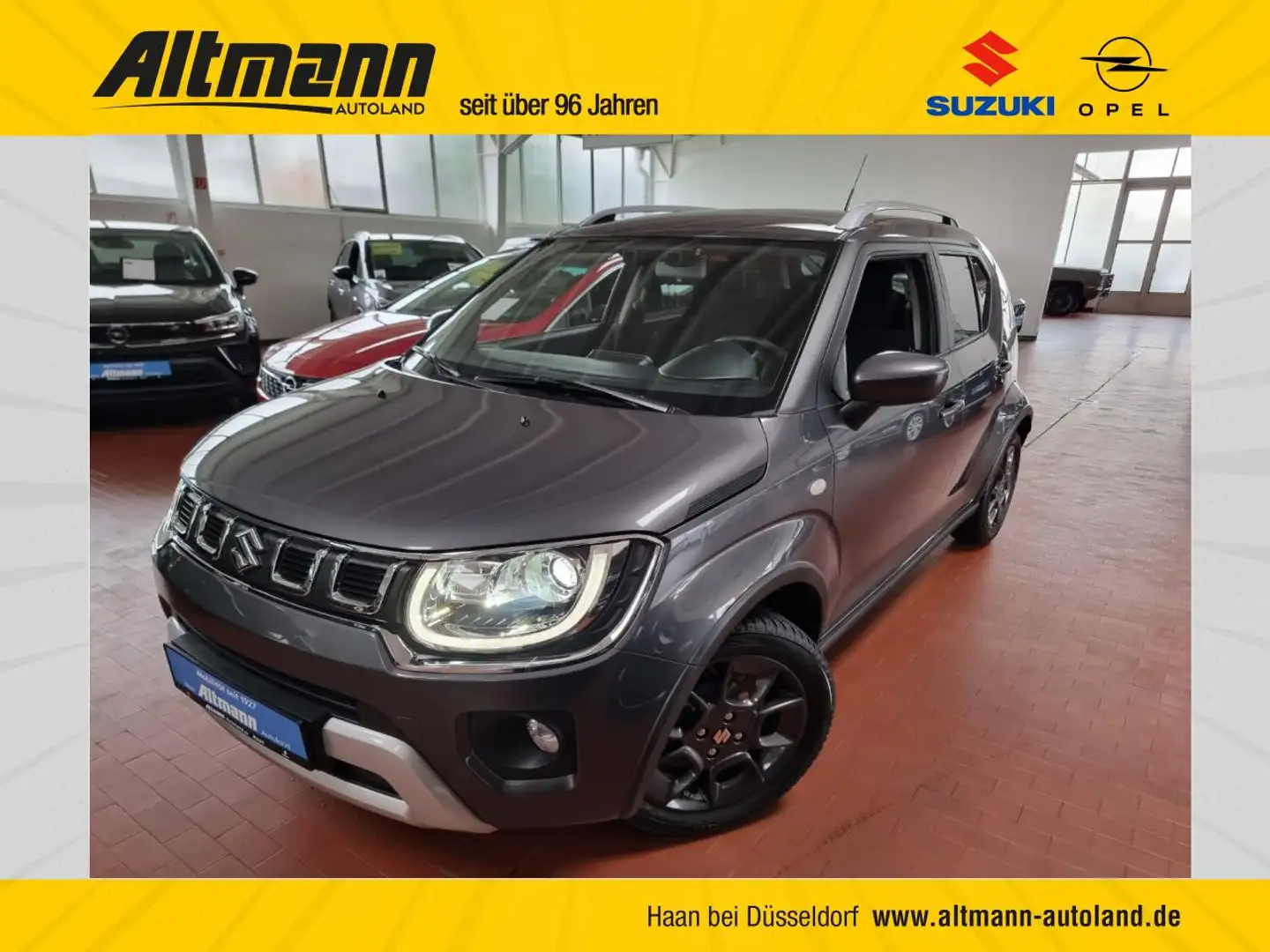 Suzuki Ignis Comfort Mild Hybrid Klima met. Alu Android Apple Gris - 1