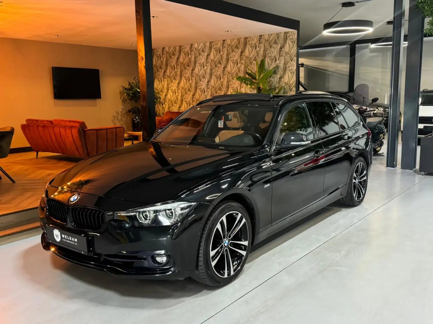 BMW 320 3-serie Touring 320i xDrive Edition Sport Line Sha Noir - 2