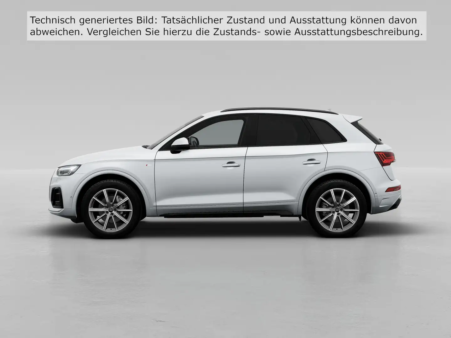 Audi Q5 S line 40 TDI quattro Matrix 20Zoll MMI SHZ Weiß - 2
