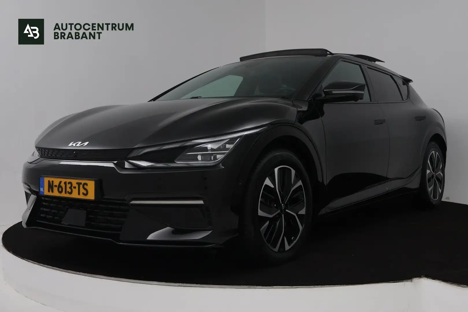 Kia EV6 GT-Line 77.4 kWh 100% SOH (PANORAMADAK, STOELVERWA Schwarz - 1