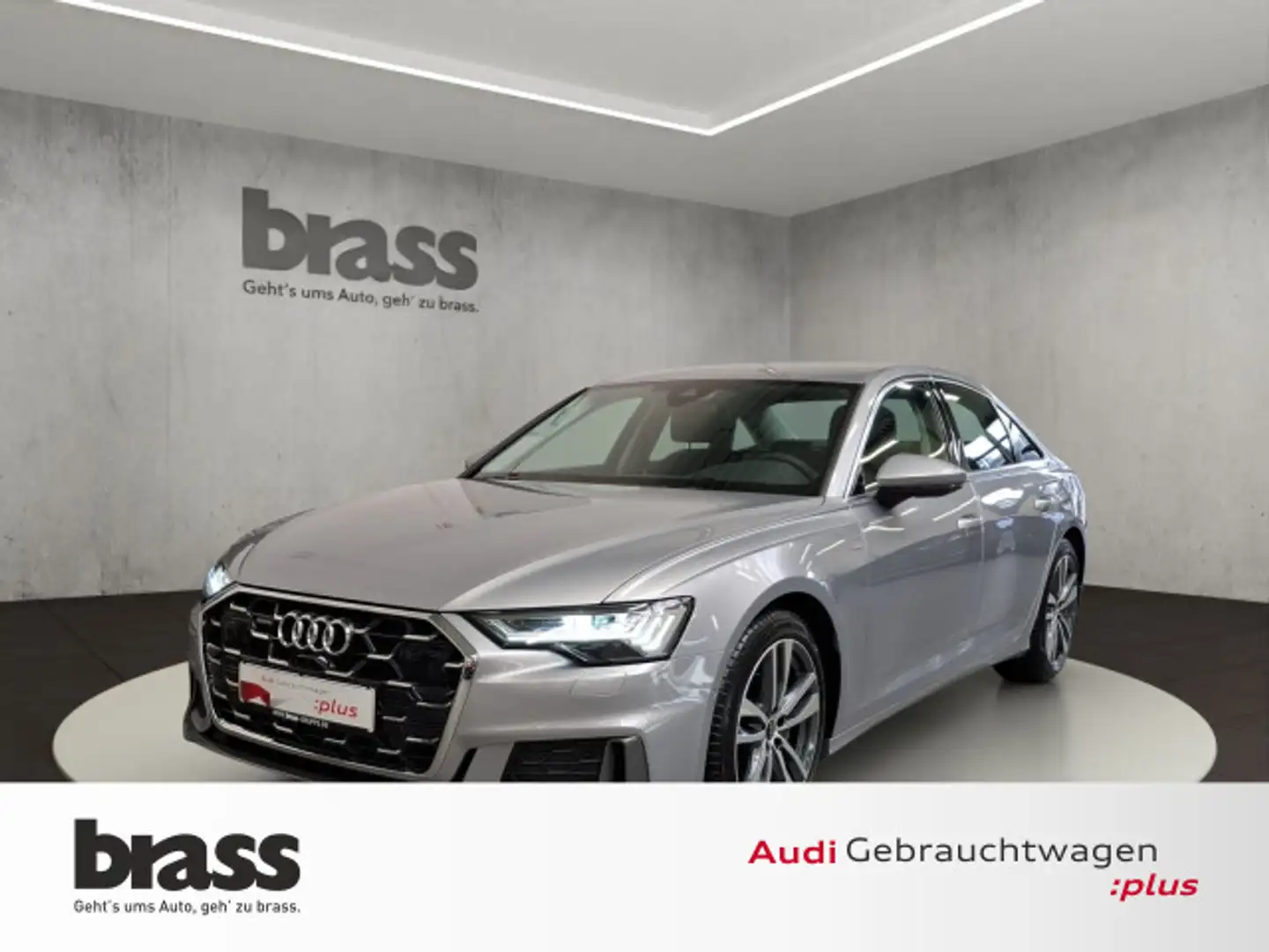 Audi A6 S line 50 TDI quattro 210(286) kW(P Silber - 1