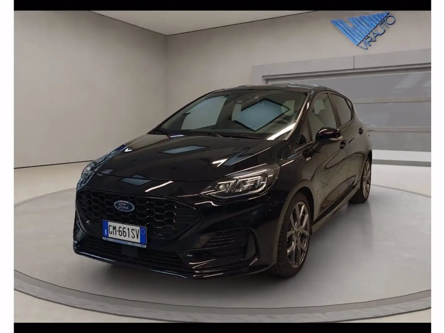 Ford Fiesta 5p 1.0 EcoBoost Hybrid ST-Line Schwarz - 1