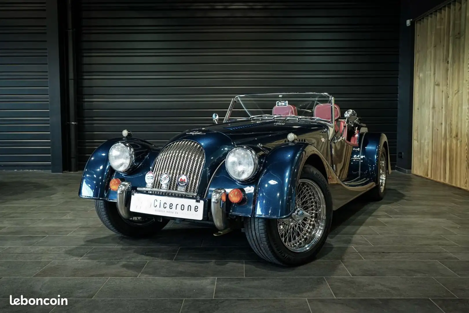 Morgan Plus Six 6 225ch BOITE MÉCANIQUE GETRAG CAPOTE CUIR ROUGE C Blu/Azzurro - 1