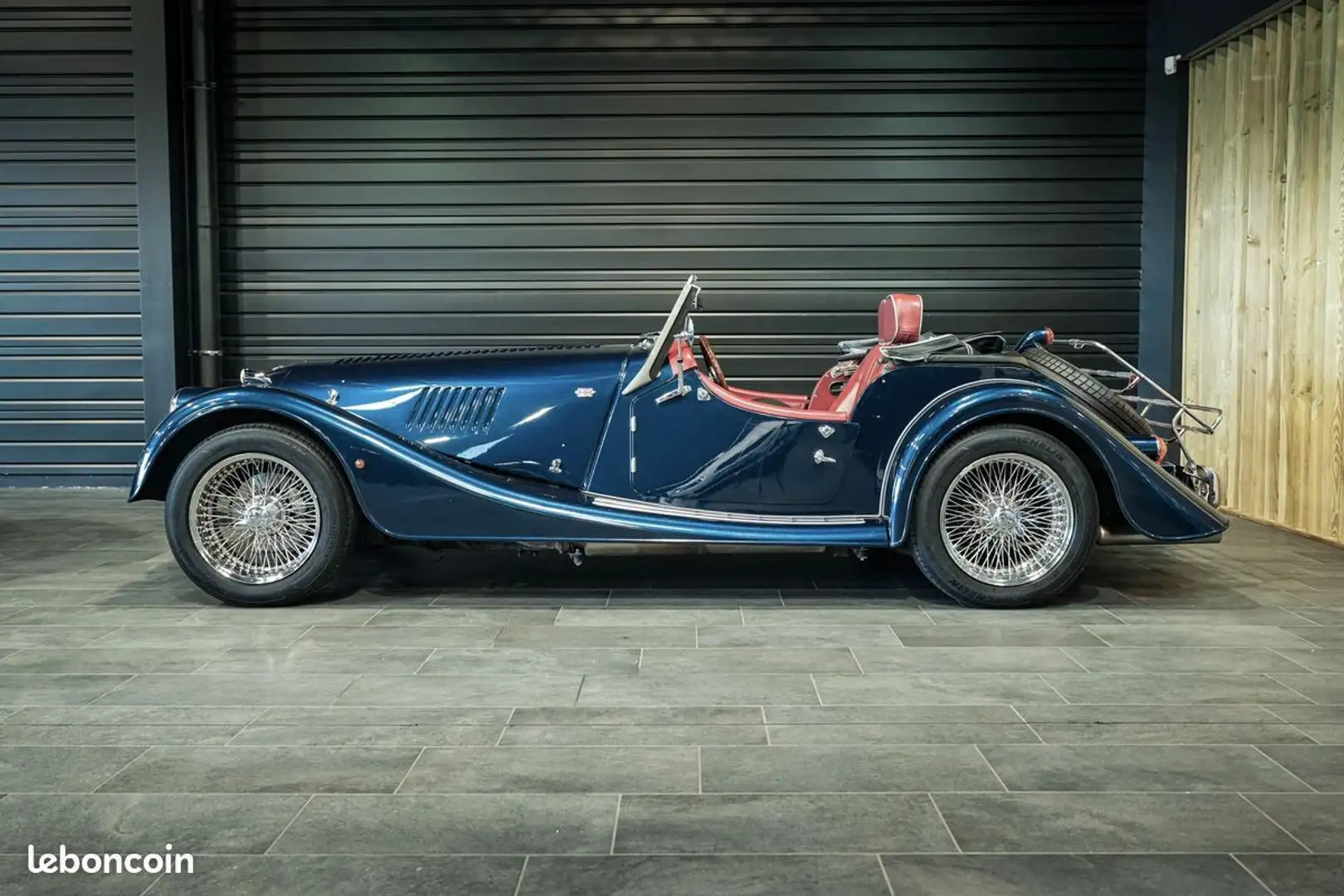 Morgan Plus Six 6 225ch BOITE MÉCANIQUE GETRAG CAPOTE CUIR ROUGE C Blu/Azzurro - 2