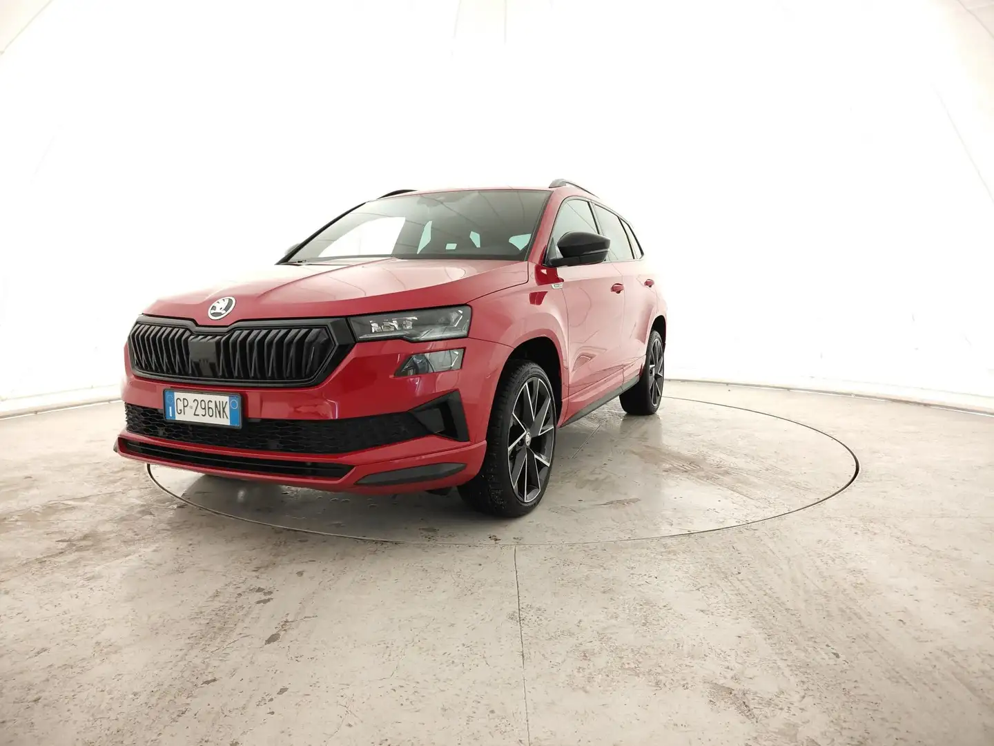Skoda Karoq Karoq 1.5 TSI ACT DSG SportLine Rood - 1