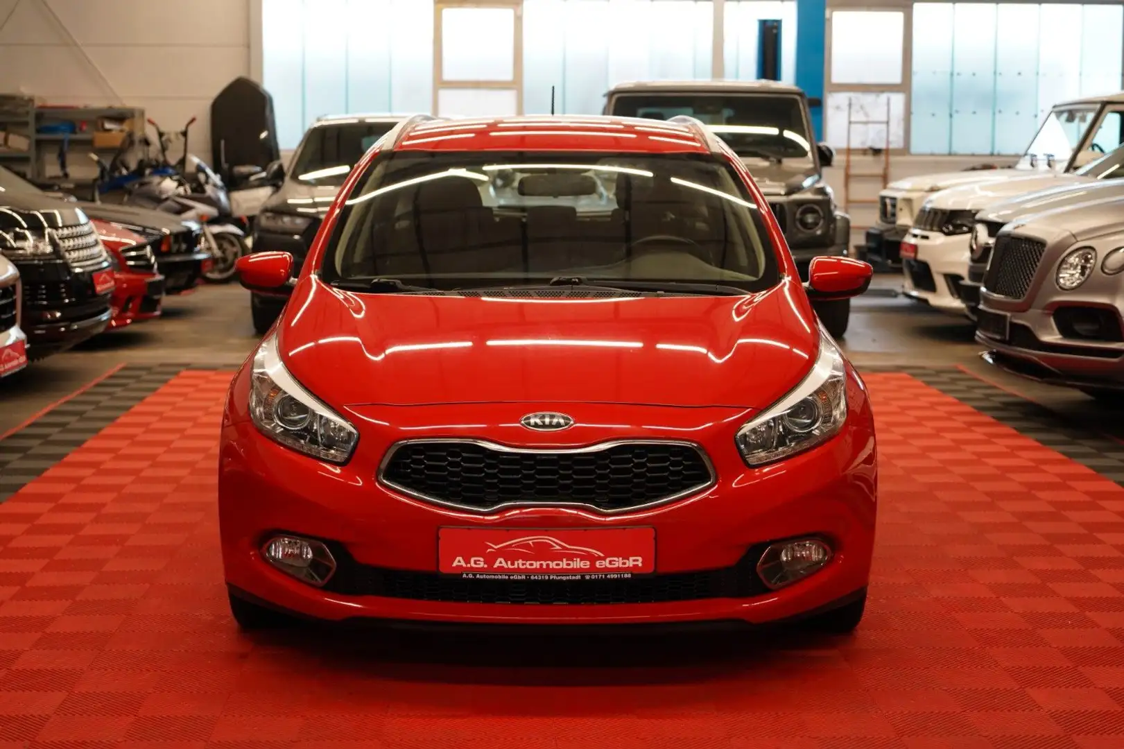 Kia Ceed / cee'd Ceed 1.4*1.Hand*MFL*Tempomat*Allwetter* Rouge - 2