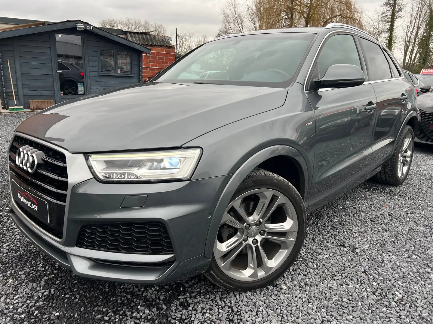 Audi Q3 Q3 2.0 TDi Sport S tronic Argent - 2