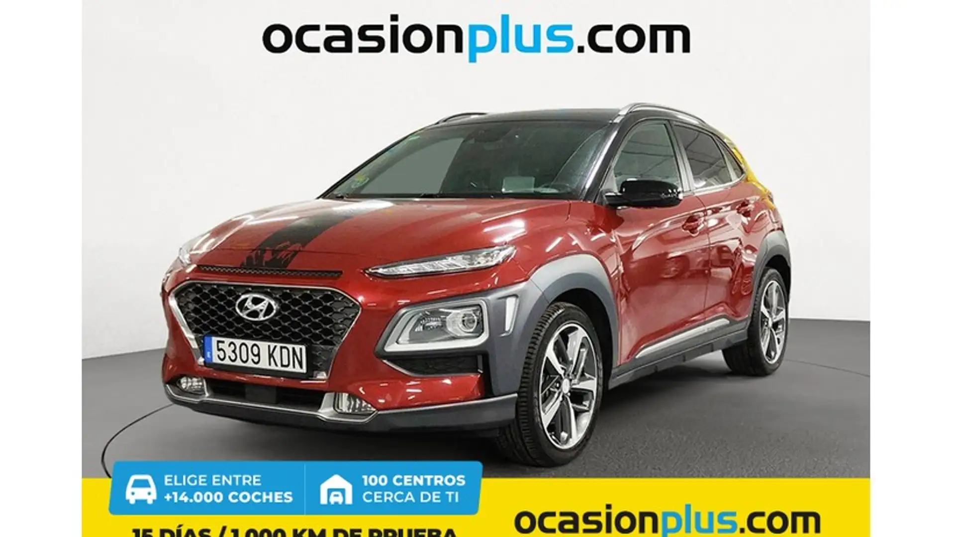 Hyundai KONA 1.6 TGDI Style 2C DT 4x4 Rojo - 1
