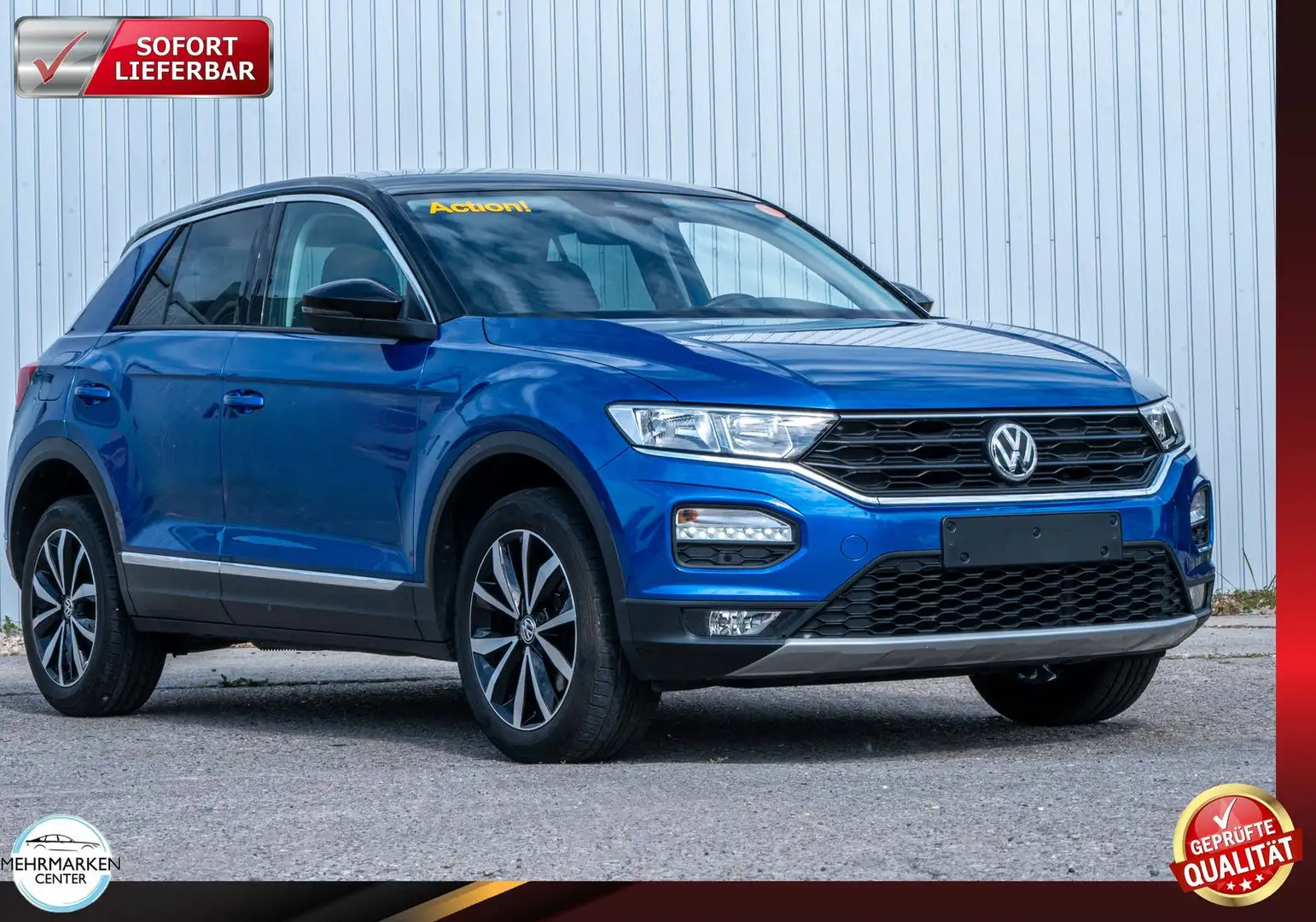 Volkswagen T-Roc Style 1.0 TSI Metallic,Sitzheizung,Navi Blue - 1