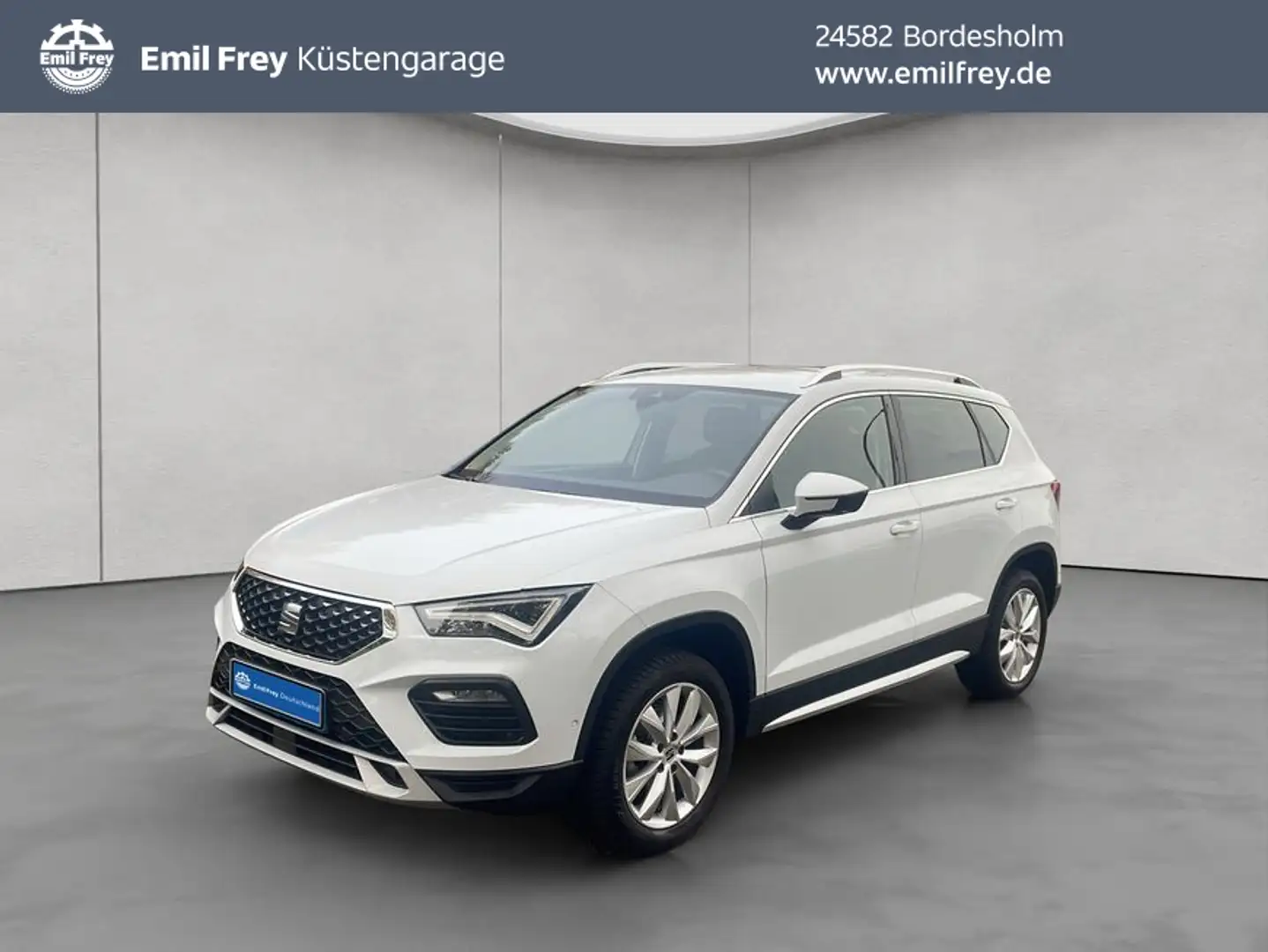 SEAT Ateca Xperience 1.5 TSI DSG AHK/Kamera/Navi Weiß - 1