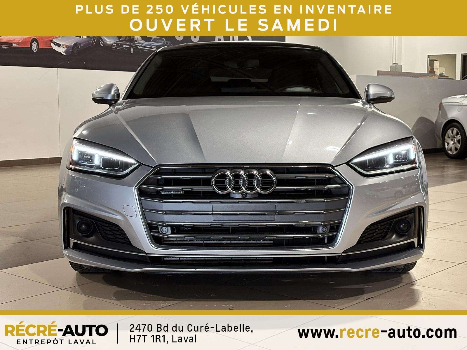 2018 Audi A5 TECHNIK S-LINE | QUATTRO | CUIR | TOIT PANO | B&O alt 3